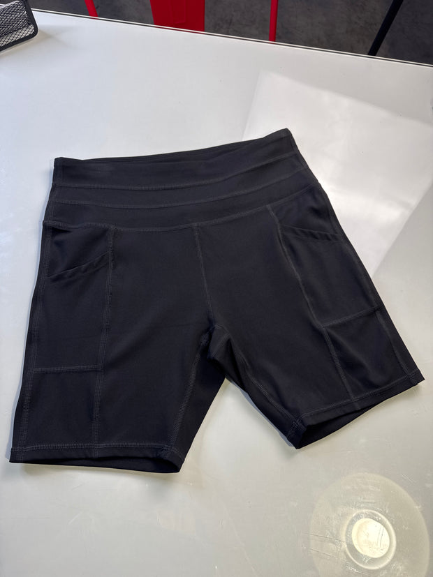 conjunto short + top negro SUB5