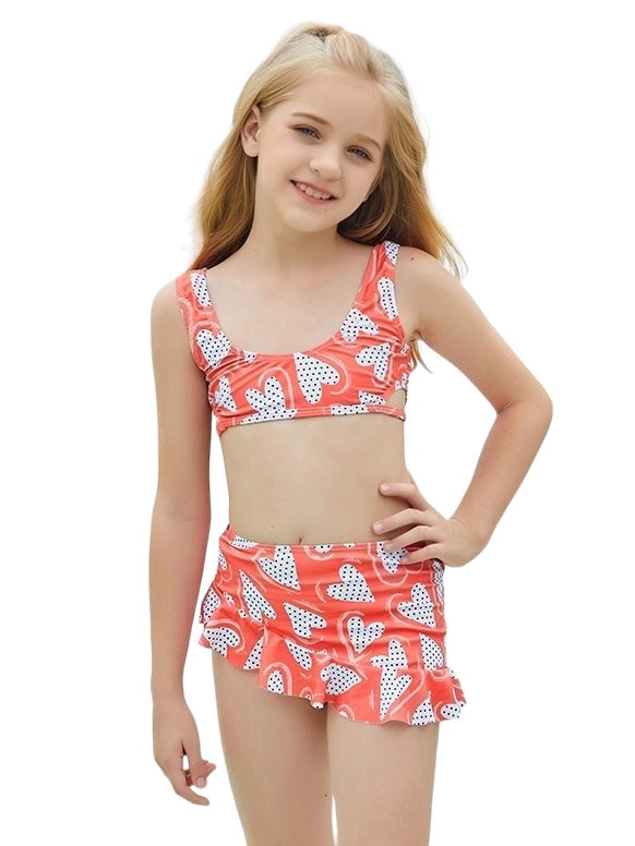 Bikini niña con pareo ys75