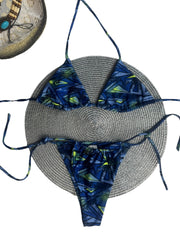 Bikini Colombiano Rayos Blue