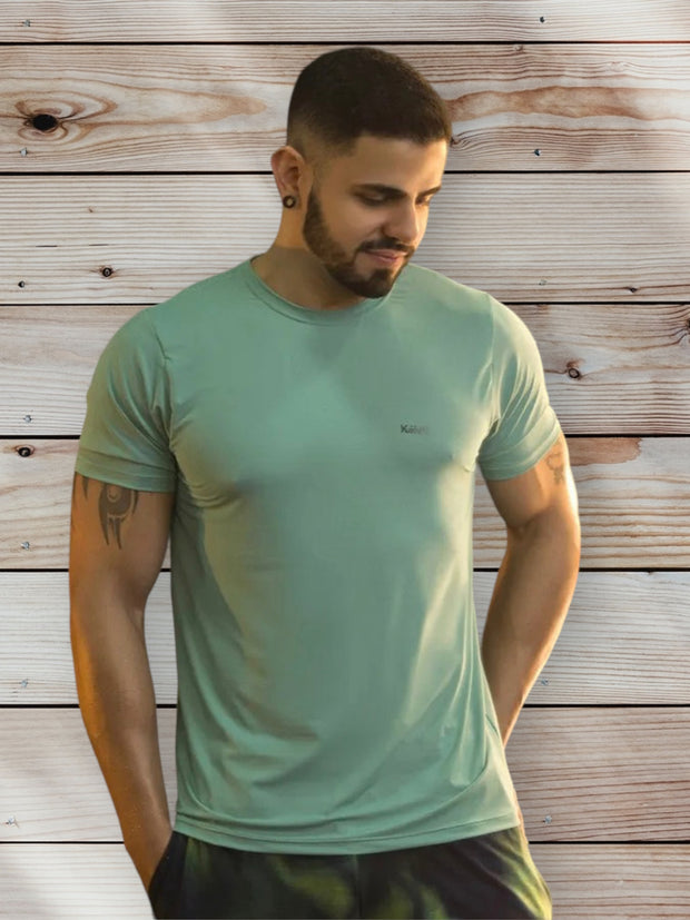 Camiseta Hombre 21M005 Verde