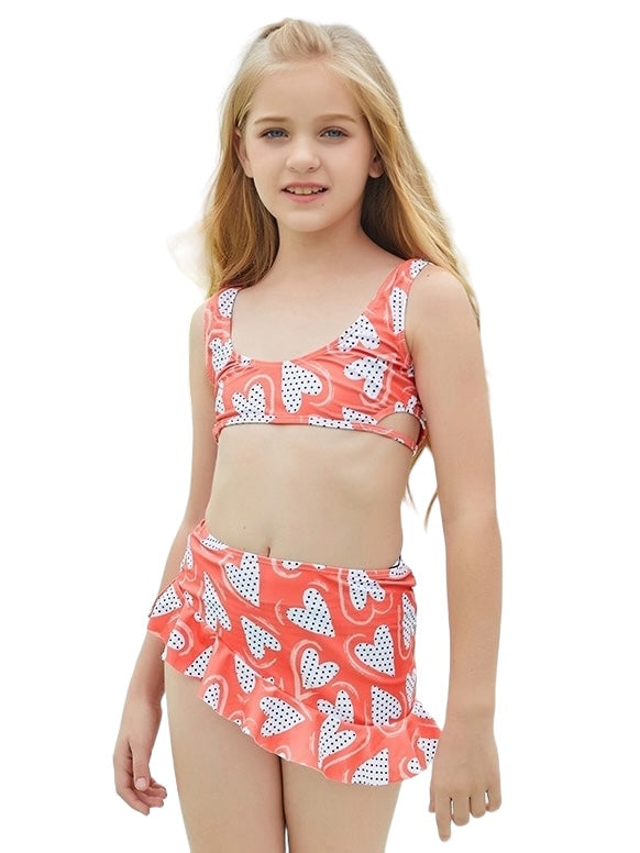 Bikini niña con pareo ys75