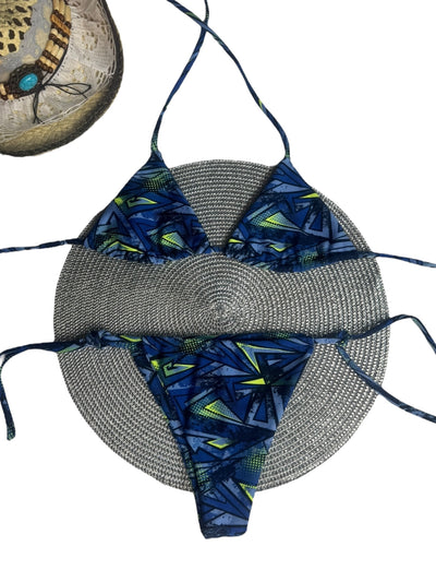 Bikini Colombiano Rayos Blue