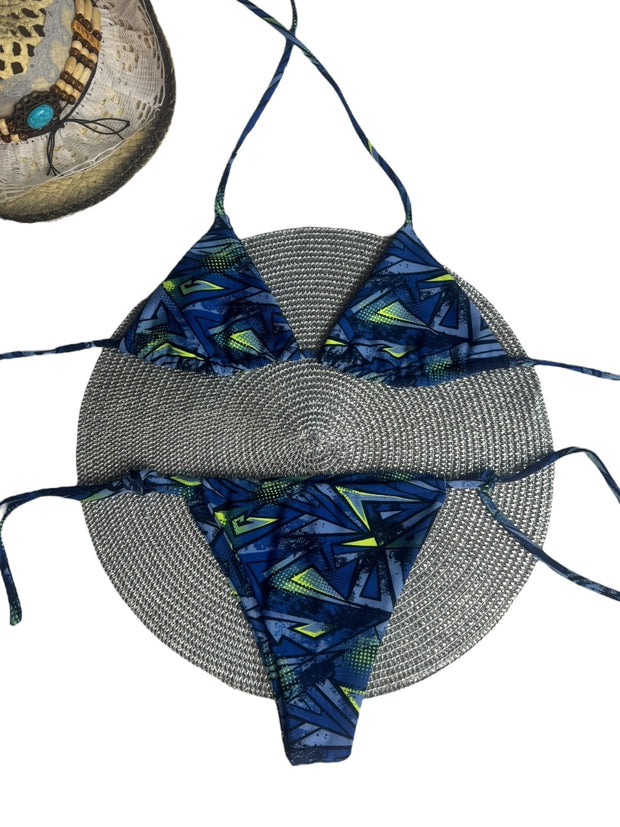 Bikini Colombiano Rayos Blue