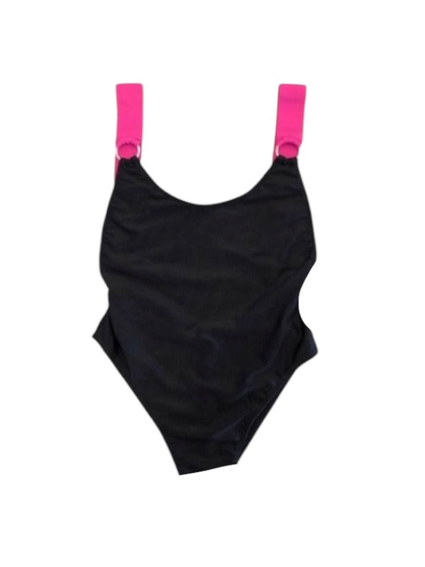 Bañador Brasileño mujer Malala Rosa y Negro