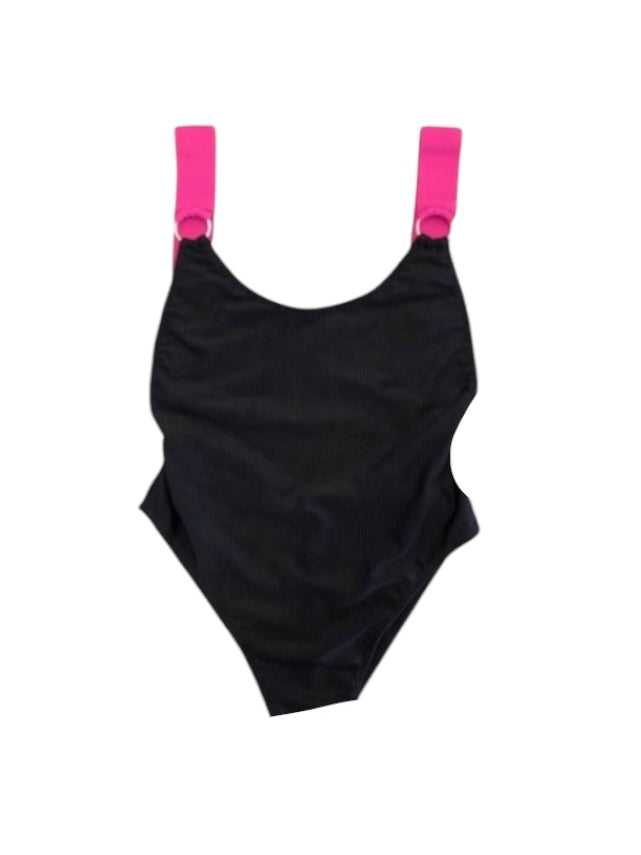 Bañador Brasileño mujer Malala Rosa y Negro
