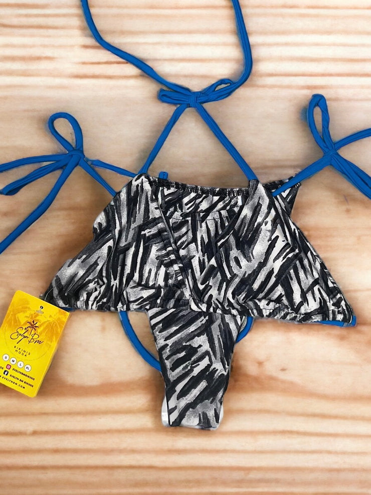 Bikini Colombiano Rayas cortinillas Rebajas