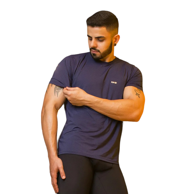 Camiseta Hombre 21M003 Azul