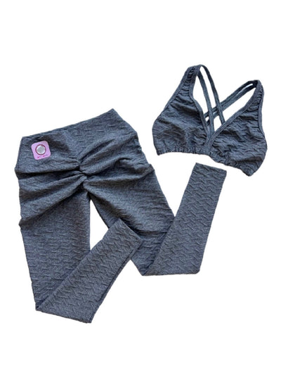 Top+Legging Gris Push Up