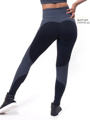 Legging mujer 20216 Gris y Negro