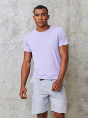 Camiseta Hombre Basic Lavanda 21469